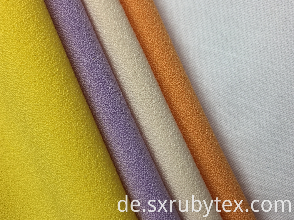 Polyester Crepe Solid Fabric